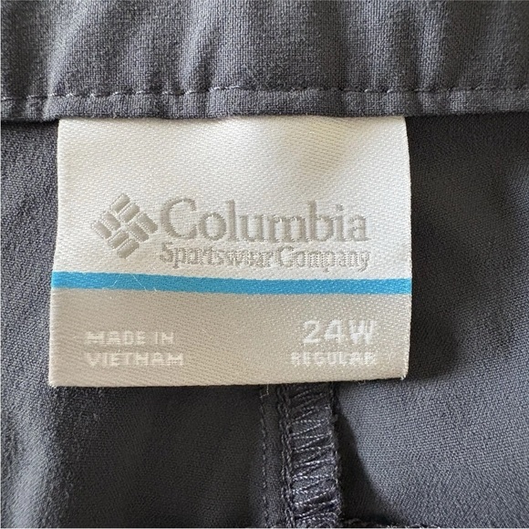 Columbia Sportswear Co Women Gray Saturday Trail Pants Plus Size 24W - Picture 9 of 11